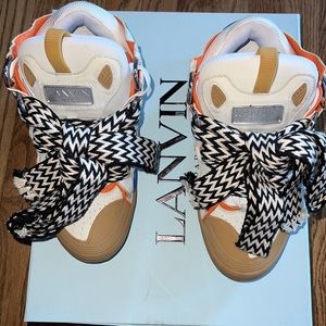 LANVIN Curb Sneakers practically new! Size 39 (fits for US M 6-6.5, W8-8.5)